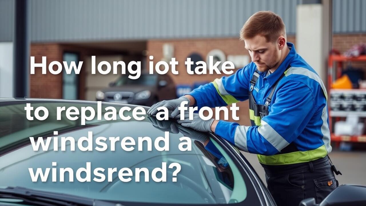 How long does it take to replace a front windscreen?