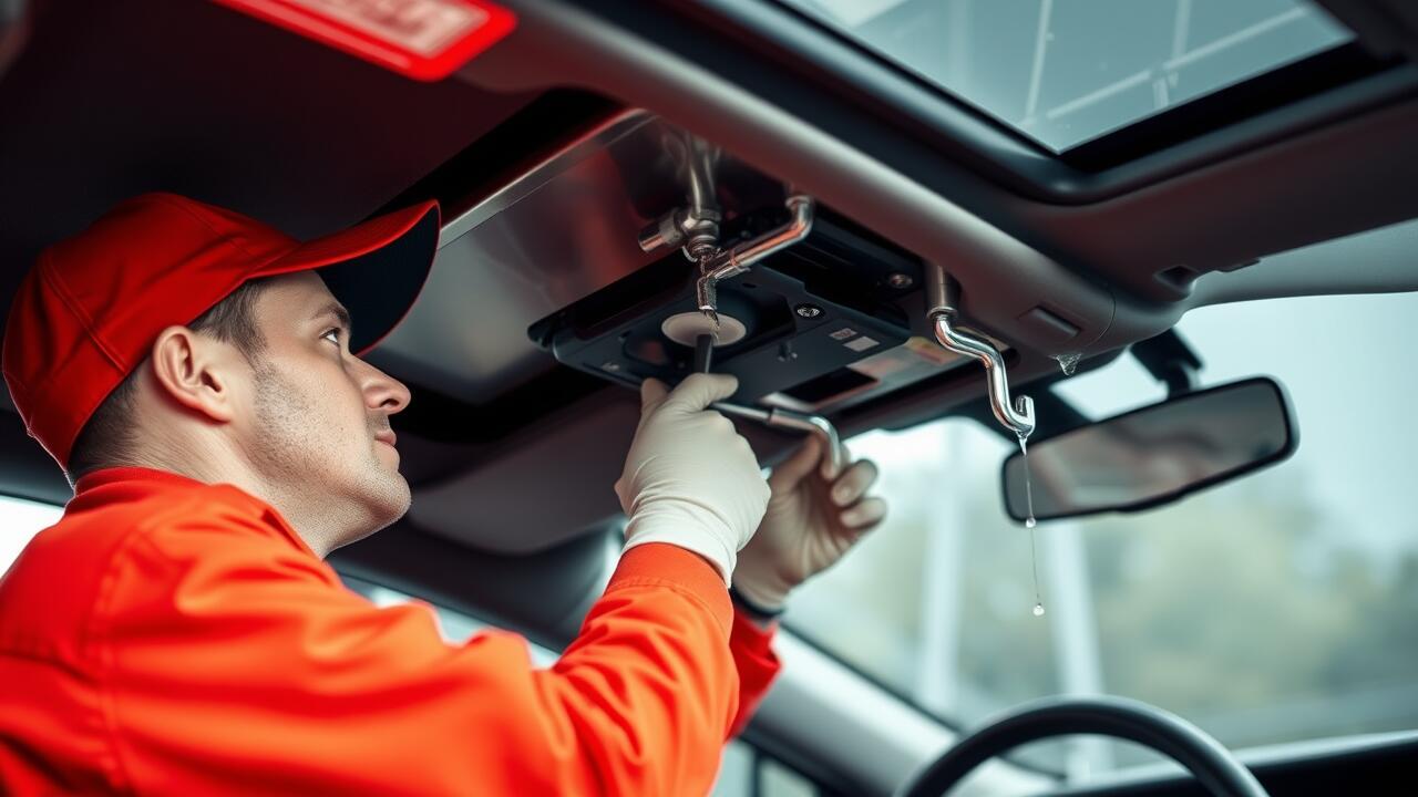 Round up of the most common causes of sunroof leaks